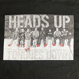 Black Graphic Tee hockey T-shirt